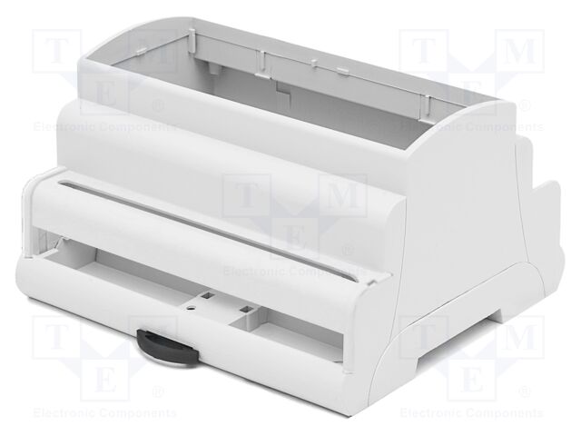 Enclosure: for DIN rail mounting; No.of mod: 6