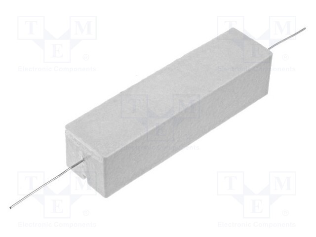 Resistor: wire-wound; cement; THT; 2.2Ω; 30W; ±5%; 19x17x75mm