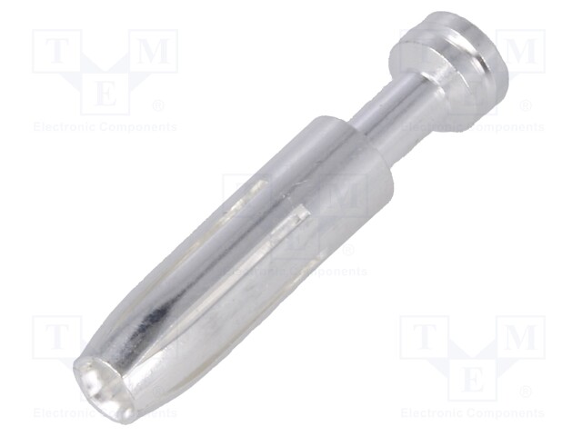 Contact; female; 0.75mm2; Han E; silver plated; crimped; 16A