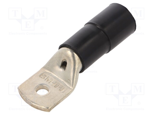 Tip: ring tube; M6; Ø: 6.5mm; 70mm2; crimped; for cable; insulated