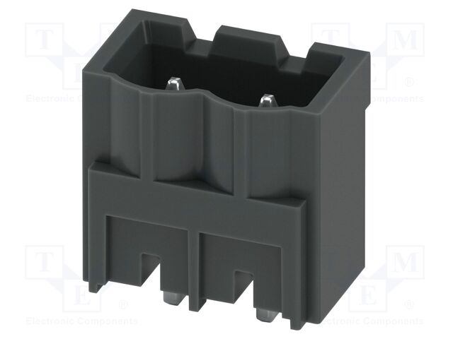PCB headers, nominal cross section: 2.5 mm?, color: black, n