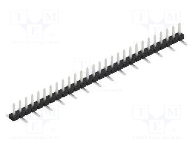 Connector: pin strips; pin header; male; PIN: 28; 2mm; SMT; 1x28