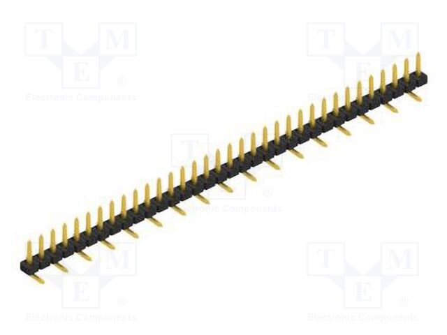 Connector: pin strips; pin header; male; PIN: 34; 2mm; SMT; 1x34