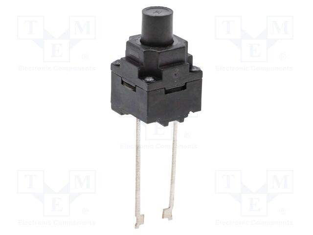 Microswitch TACT; SPST-NO; Pos: 2; 0.05A/12VDC; THT; none; 1.6N