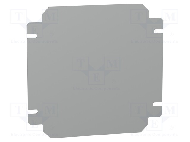 Mounting plate; galvanised steel; W: 200mm; L: 200mm; NSYSBM202012
