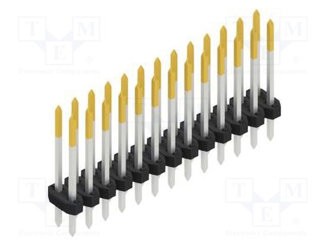 Connector: pin strips; pin header; male; PIN: 26; 2mm; THT; 2x13