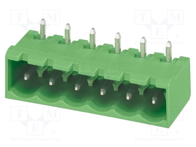 PCB headers, nominal cross section: 2.5 mm?, color: black, n