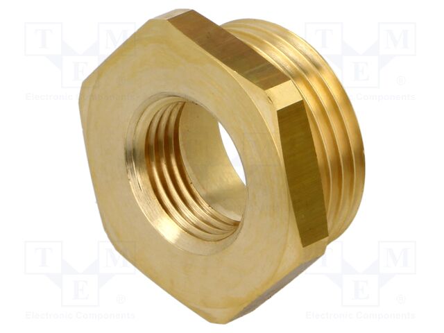 Brass; Mount.elem: thread adapter; Int.thread: G 1/2"