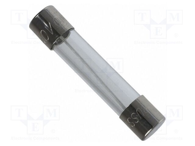 Fuse: fuse; time-lag; 12A; 32VAC; cylindrical,glass; 6.3x32mm; MDL