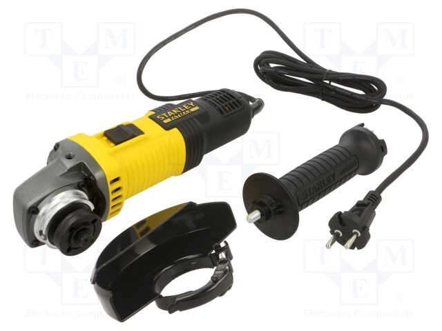 Angle grinder; electric; 850W; 230VAC; FATMAX®; Len: 3m; 0÷12krpm