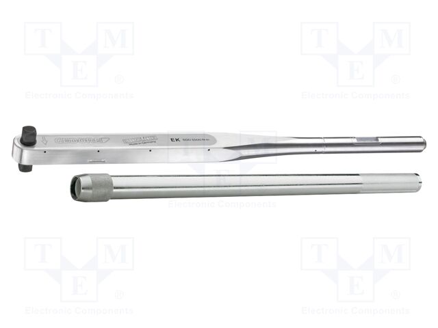 Wrench; torque; 932mm; 600÷1500Nm; Kind of socket: square; 1"; 3%