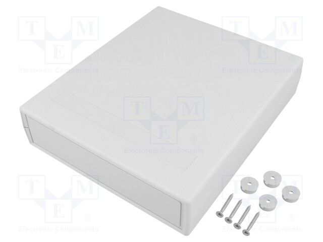 Enclosure: with panel; X: 150mm; Y: 178mm; Z: 40mm; ABS; grey