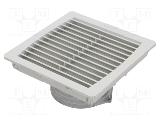 Fan: AC; axial; 230VAC; 256m3/h; 42dBA; IP55; Colour: grey