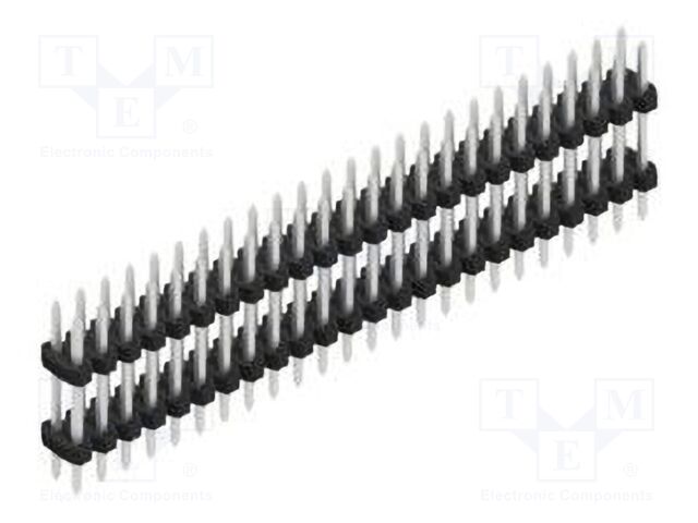 Connector: pin strips; pin header; male; PIN: 48; 2mm; THT; 2x24