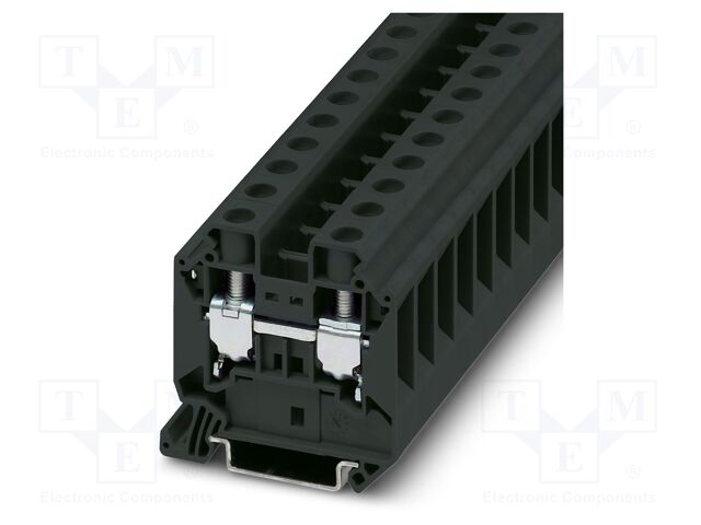 Splice terminal: rail; UT; PA; L: 54.4mm; terminals: 2; W: 12.2mm