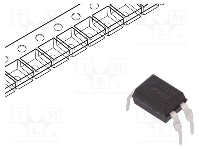 Optocoupler; THT; Channels: 1; Out: Darlington; 5kV; DIP4