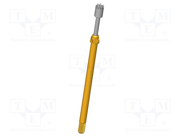 Test needle; Operational spring compression: 4mm; 8A; Ø: 2mm; 3N