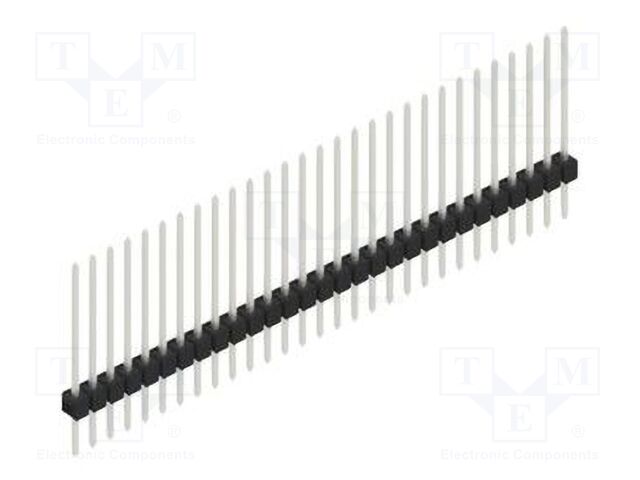 Connector: pin strips; pin header; male; PIN: 29; 2.54mm; THT; 1x29