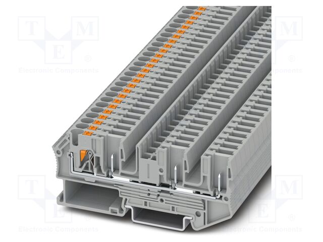 Splice terminal: rail; PT; 32A; 800V; PA; L: 36.8mm; 0.2÷6mm2