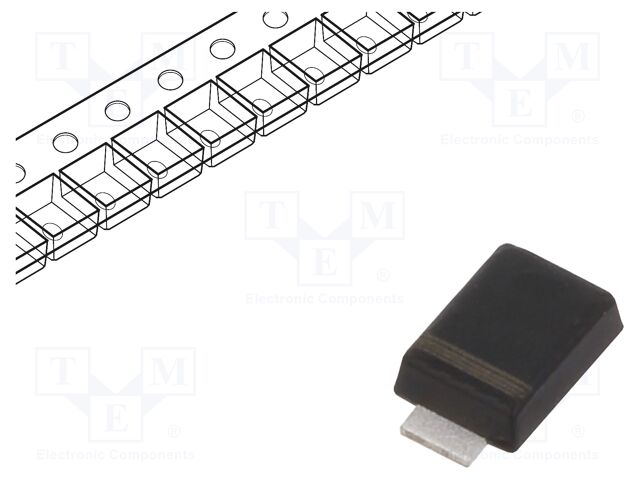 TVS Diode, TRANSZORB SMA6F Series, Unidirectional, 20 V, 36.8 V, DO-221AC, 2 Pins