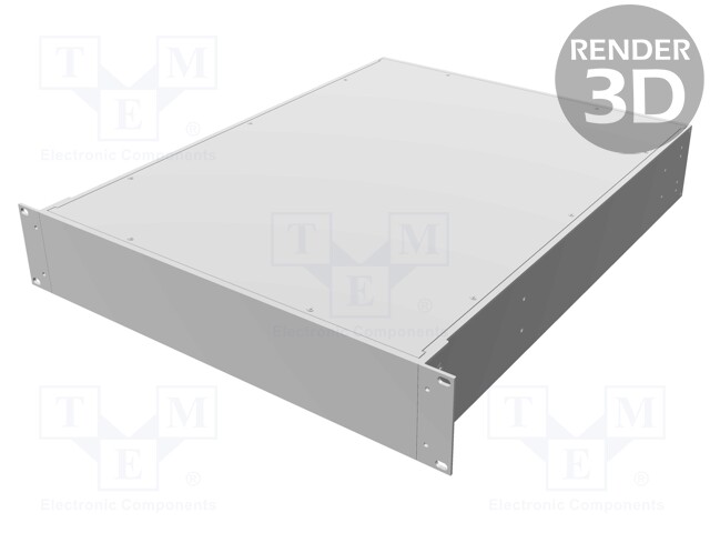 Enclosure: 19" standard; 2U; Enclos.mat: aluminium; Y: 559mm