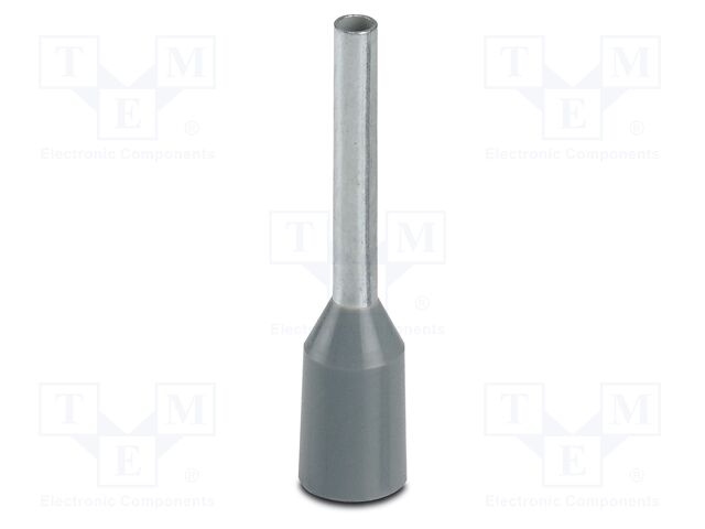 Tip: bootlace ferrule; insulated; copper; 0.75mm2; Bit len: 10mm
