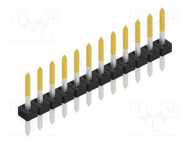 Connector: pin strips; pin header; male; PIN: 12; 2mm; THT; 1x12