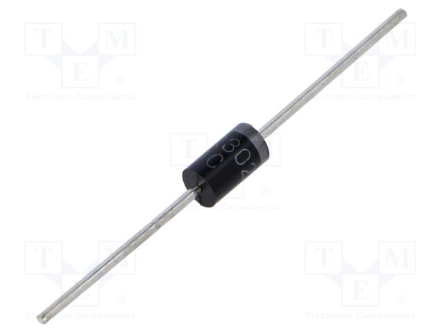 Diode: rectifying; THT; 100V; 3A; Ammo Pack; Ifsm: 150A; DO27; 50ns