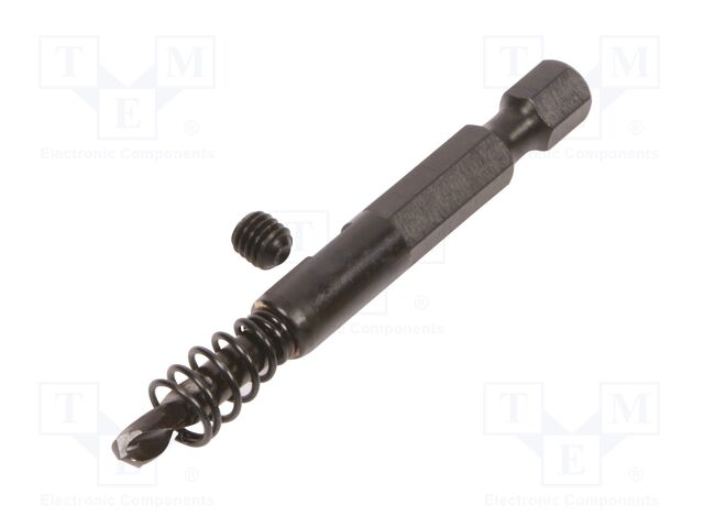 Centering drill; hexagonal