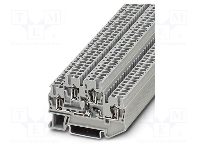 Splice terminal: rail; PA; terminals: 4; W: 5.2mm; H: 67.5mm