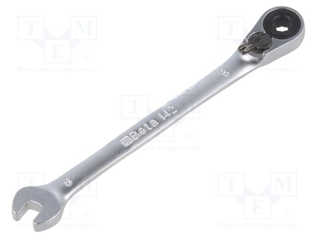 Wrench; combination spanner,with ratchet; 6mm