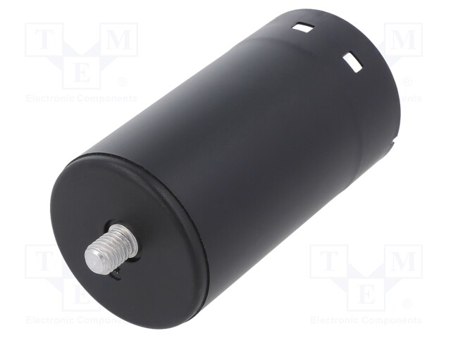 Capacitor: electrolytic; 100uF; Ø45.5x84mm; ±10%; M8 screw; 250VAC
