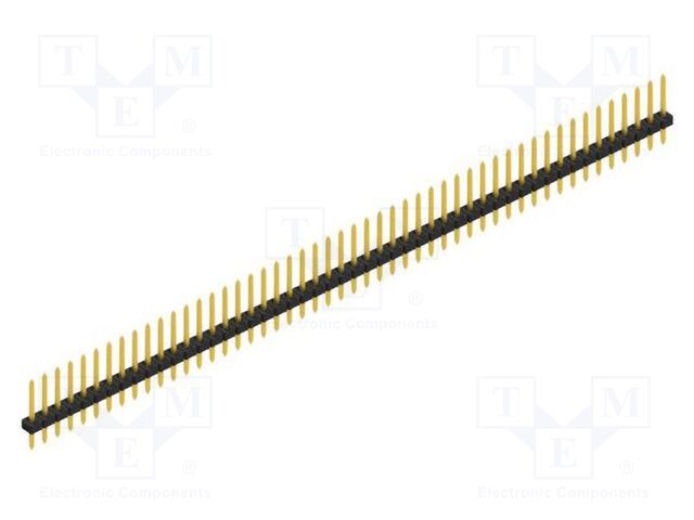 Connector: pin strips; pin header; male; PIN: 50; 2mm; THT; 1x50