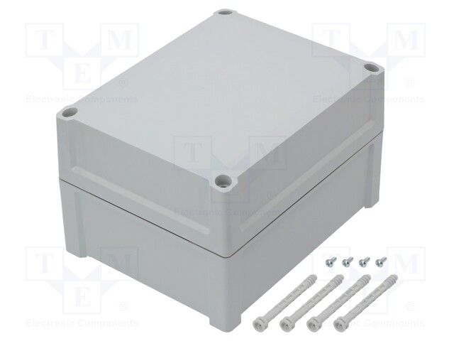Enclosure: multipurpose; X: 191mm; Y: 240mm; Z: 147mm; TEMPO; ABS