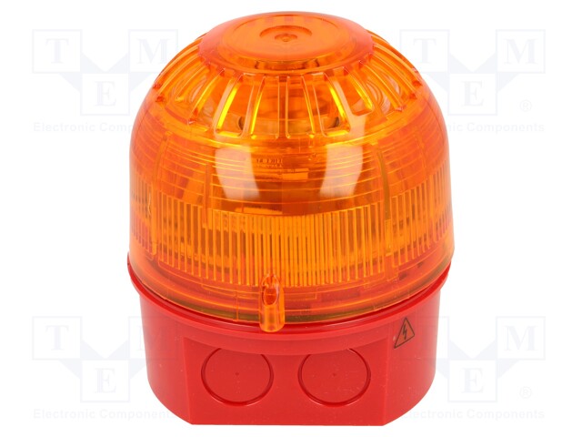 Signaller: lighting-sound; 110/230VAC; siren,blinking light