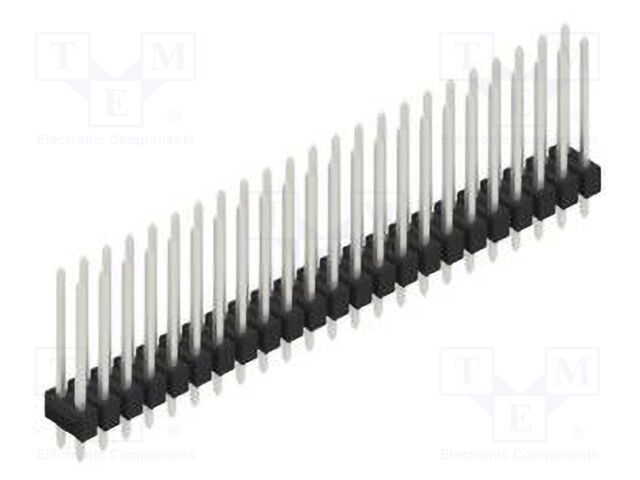 Connector: pin strips; pin header; male; PIN: 46; 2.54mm; THT; 2x23