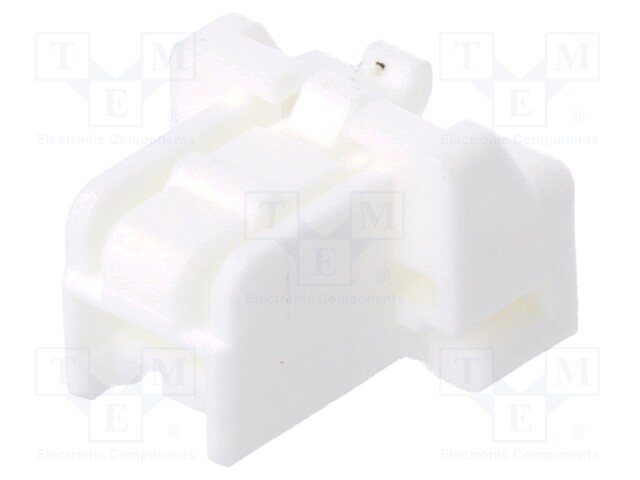 Plug; wire-board; female; CLIK-Mate; 2mm; PIN: 2; w/o contacts