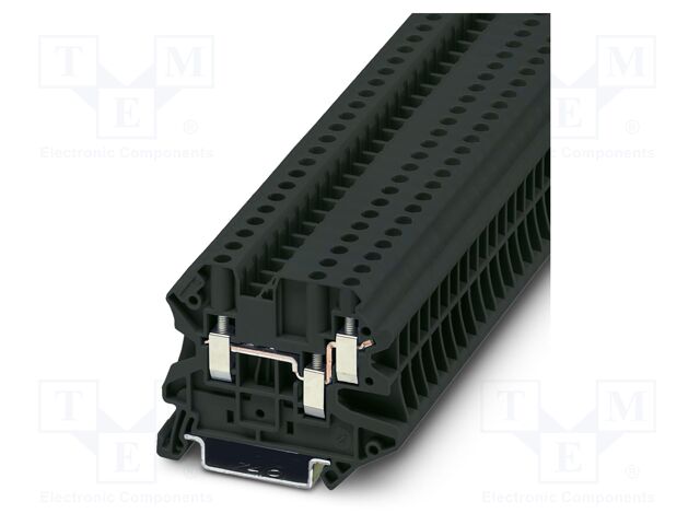 Splice terminal: rail; UT; 32A; 500V; screw terminal; PA; L: 46.9mm