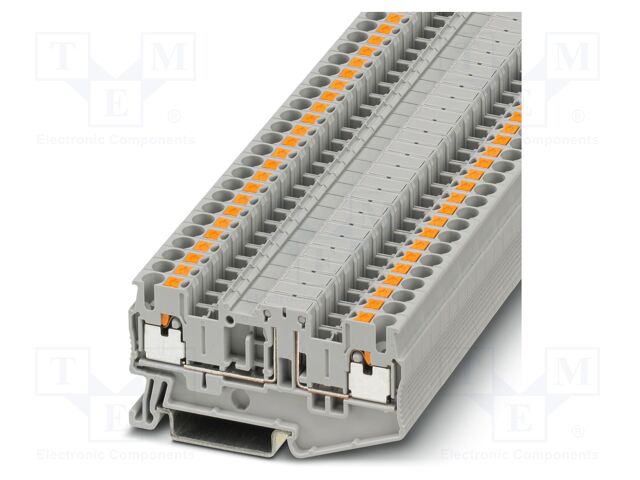 Splice terminal: rail; 16A; 400V; push-in; PA; L: 35.3mm; 0.14÷4mm2