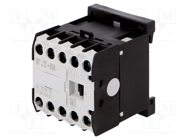 Contactor: 3-pole; NO x3; Auxiliary contacts: NO; 24VAC; 6.6A; DIN
