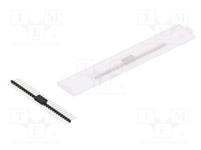 Connector: pin strips; pin header; male; PIN: 29; 2mm; SMT; 1x29