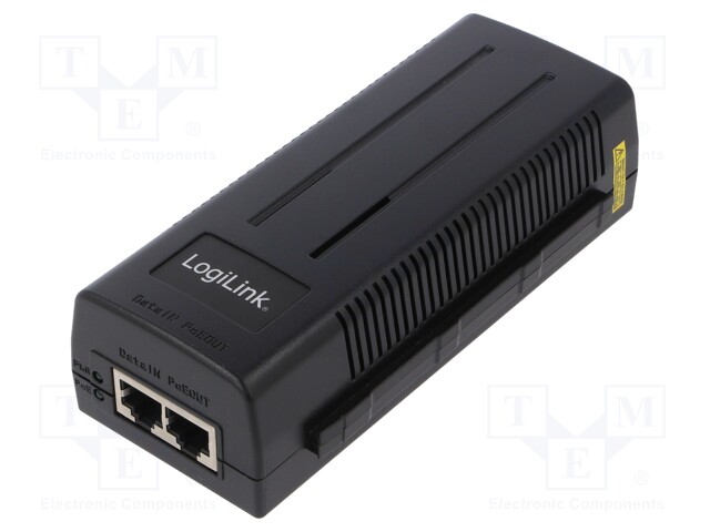 PoE power supply unit; PoE (PoE); black; 30W