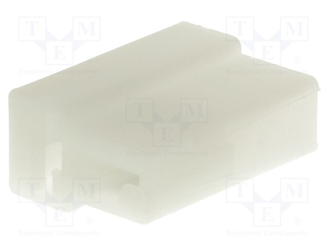 Terminals cover; female; ways: 2; Colour: natural