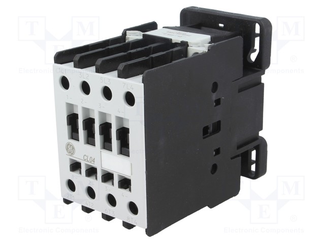 Contactor: 3-pole; NO x4; 230VAC; 60A; DIN,on panel; CL; 43kW