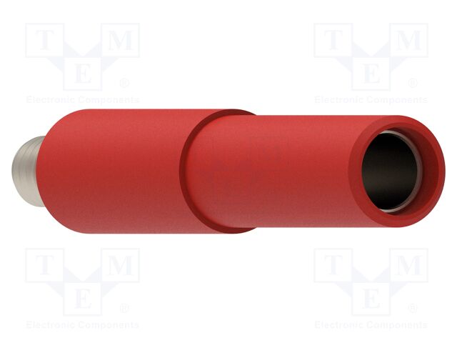 Adapter; 36A; 60V; 30VAC; red; Plating: nickel plated; 6mm