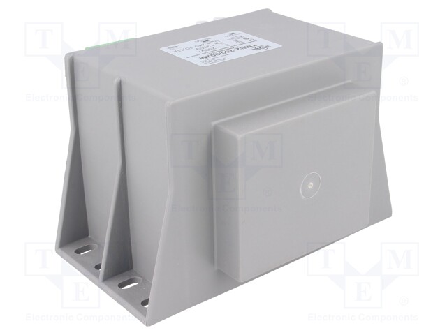 Transformer: encapsulated; 250VA; 230VAC; 24V; 10.4A; 3kg