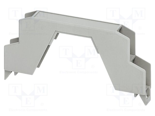 Upper housing; grey; ME 12,5; X: 12.6mm; Y: 99mm; Z: 45.85mm