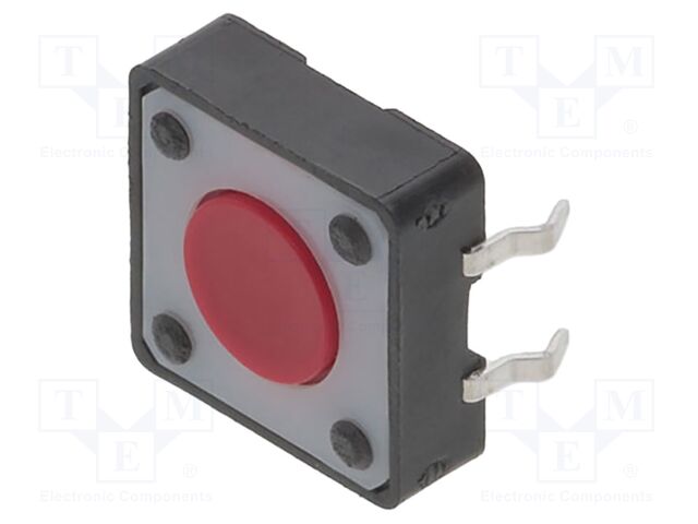 Microswitch TACT; SPST-NO; Pos: 2; 0.05A/12VDC; THT; 2.55N; 4.3mm