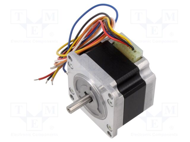 Motor: DC; 2-phase,stepper,unipolar; 24VDC; step 1,8°; 0.39Nm; 2A