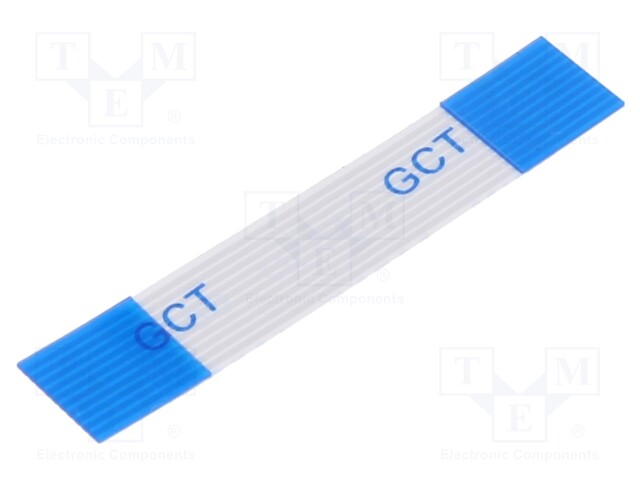 FFC cable; Cores: 10; Cable ph: 0.5mm; contacts on the same side